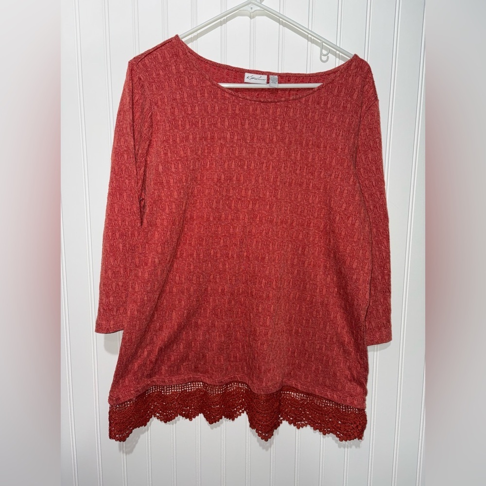 Kim Rogers Blouse| Size XL